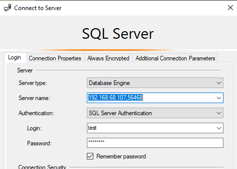 How to connect to SQL Server hosted inside a Virtual Machine | Saply's Blog