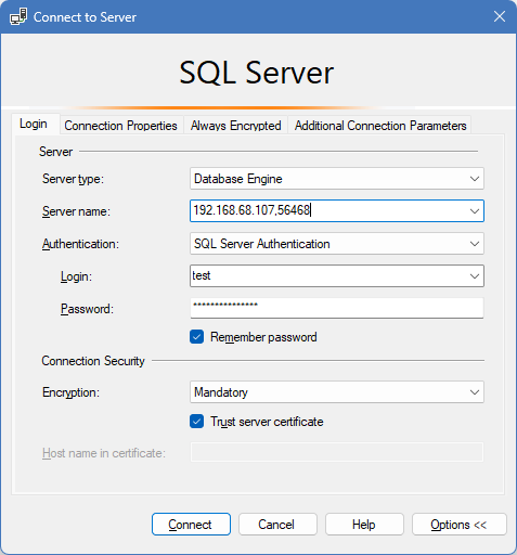 How to connect to SQL Server hosted inside a Virtual Machine | Saply's Blog